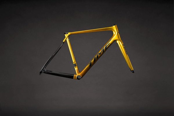 Time Alpe D'Huez Frameset - Brilliant Gold